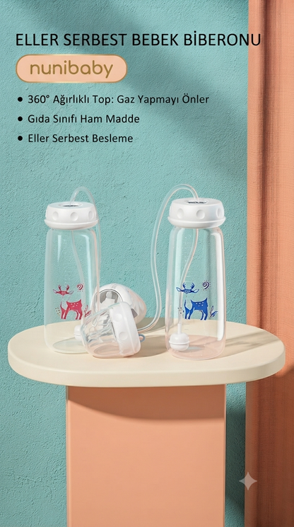 Momybaby Eller Serbest Bebek Biberonu